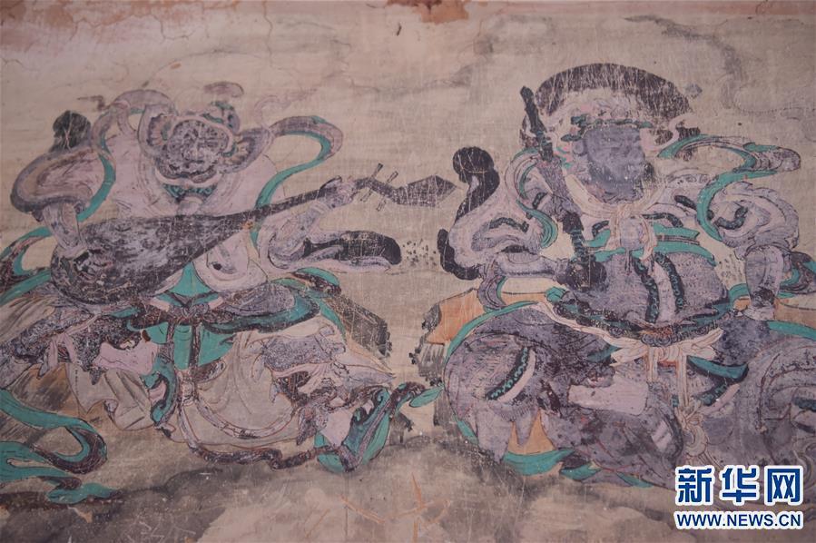 （文化）（6）“草原敦煌”阿尔寨石窟已修复10座有壁画洞窟