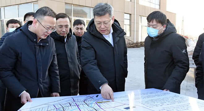 孟宪东在中心城区调研基础设施建设项目