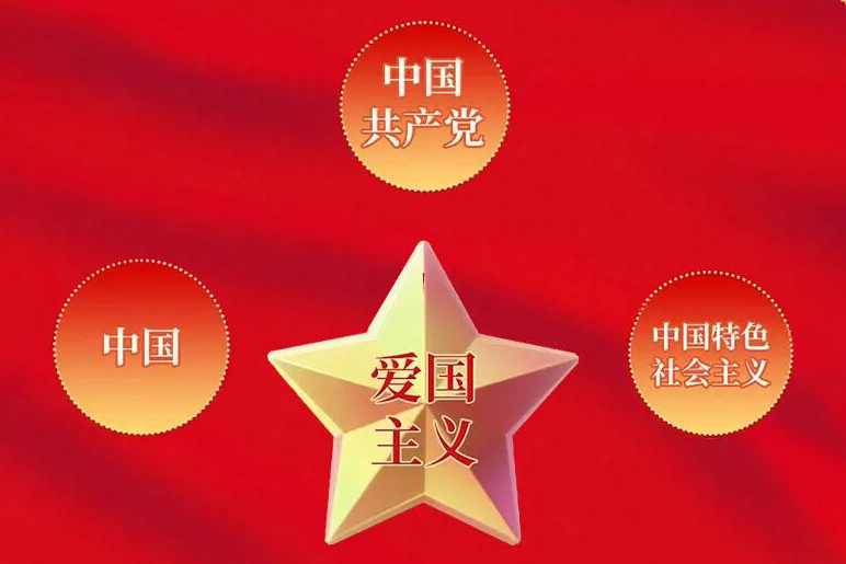 树牢爱党爱国意识