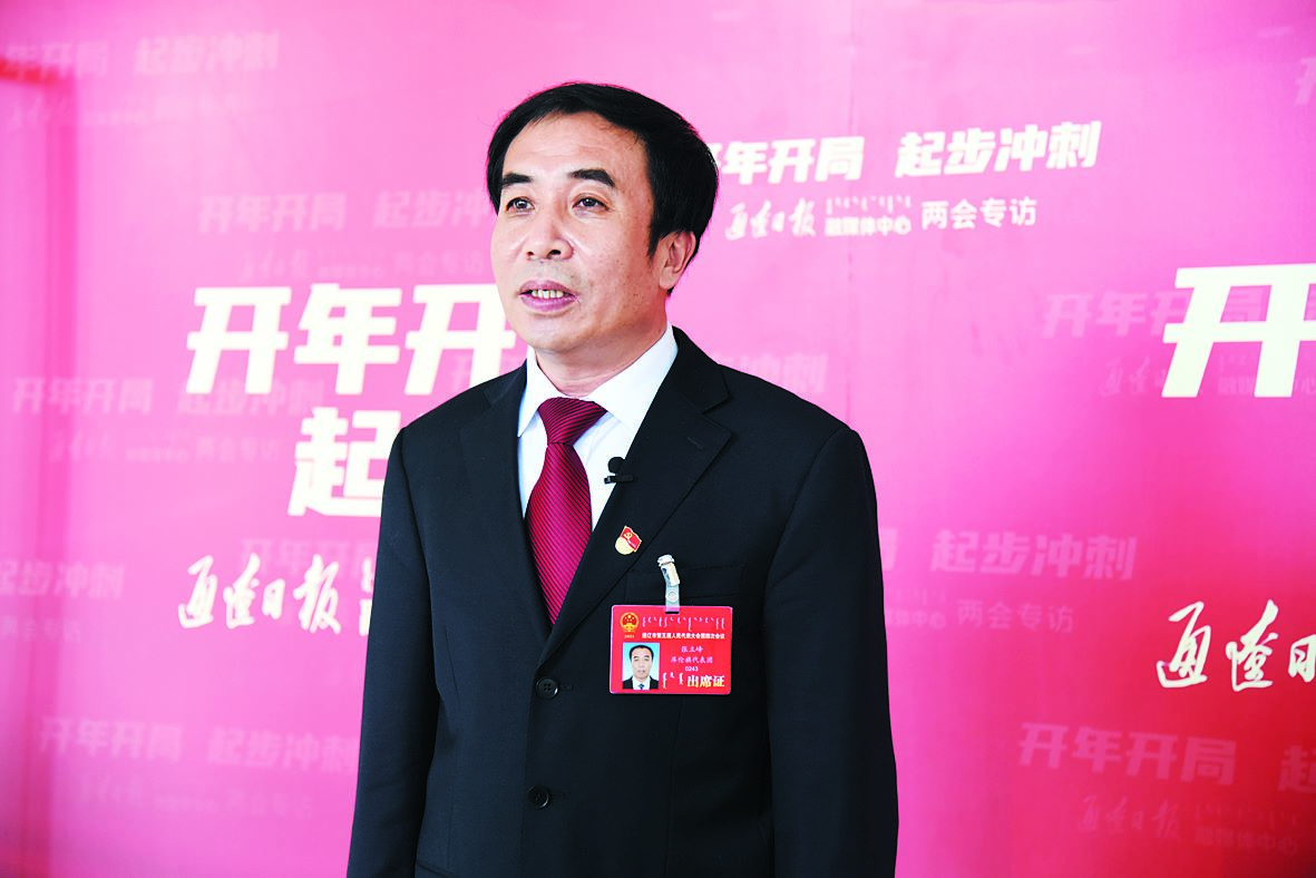对内聚力投资 对外开放突围 ——访库伦旗旗长张立峰