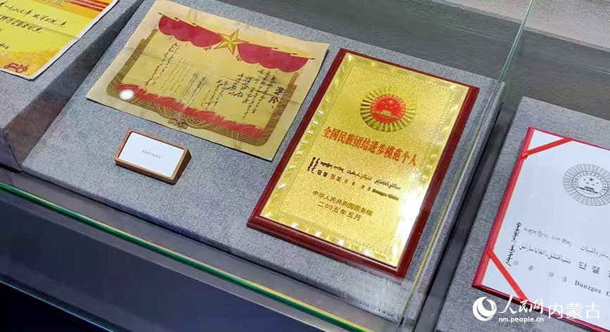 展馆内部展品。实习生 张雅新摄