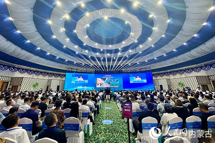 2025绿色算力（人工智能）大会现场。人民网记者 齐浩男摄