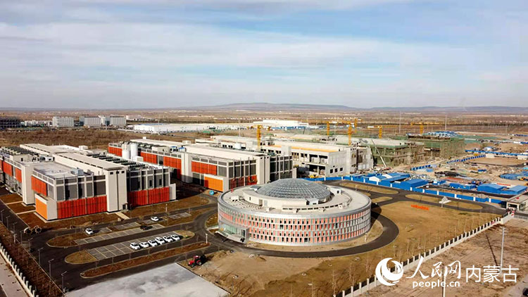 阿里巴巴（乌兰察布）数据中心。乌兰察布市大数据管理局供图