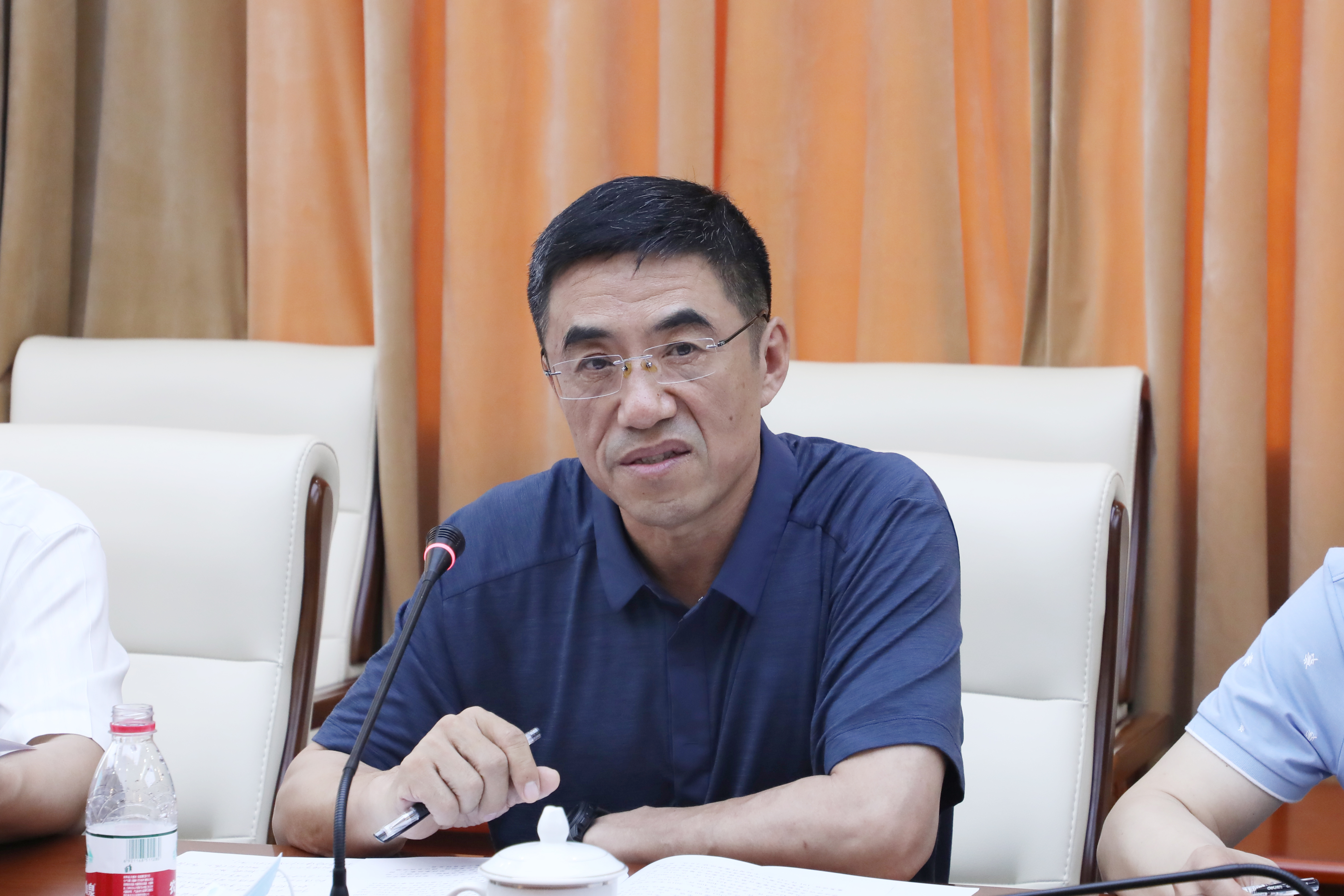 于沨带队就检察院办理控告申诉案件工作情况开展专题调研